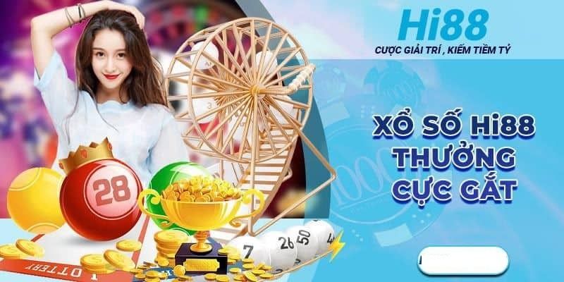 Xổ số hấp dẫn tại Hi88